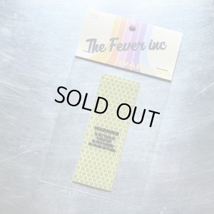 画像1: THE FEVER INC | WARNING STICKER HOODLUM別注 リフレクターバージョン