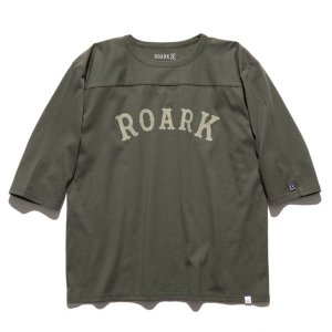 画像1: ROARK REVIVAL (ロアーク リバイバル) “MEDIEVAL LOGO” 3/4 SLEEVE TEE 