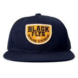 BLACK FLYS (ブラックフライ) | SEMICIRCLE SNAPBACK CAP 