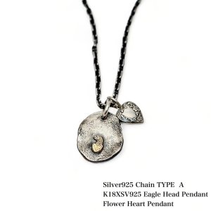 画像3: RAOING (ローイング) | K18×SV925 Eagle Head Pendant 