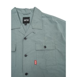 画像3: FLUTTER (フラッター) | T/C Open Collar S/S Work Shirts 