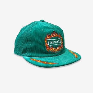 画像1: FINESIXXX (ファインシックス) | FINE FLAMES CORDUROY CAP 