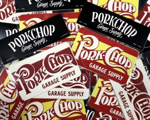 画像4: PORKCHOP GARAGE SUPPLY | SQUARE LOGO STICKER SET 