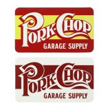 PORKCHOP GARAGE SUPPLY | SQUARE LOGO STICKER SET 