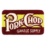 PORKCHOP GARAGE SUPPLY | SQUARE LOGO MAT 