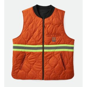 画像1: BRIXTON (ブリクストン) | Builders Abraham Reversible Vest 