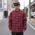 画像1: BRIXTON (ブリクストン) | BOWERY QUILTED FLANNEL (1)