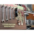 画像2: PORKCHOP GARAGE SUPPLY | COMBINATION WRENCH RACK 