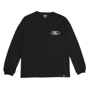 画像1: BLACK FLYS (ブラックフライ) | FURY OVAL WAPPEN L/S TEE 