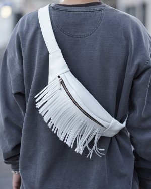 画像1: Hoodlum (フッドラム) | FRINGE BODY BAG -SMALL- 