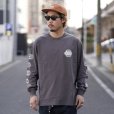 画像1: BLUCO (ブルコ) | PRINT L/S TEE -Oil-  (1)