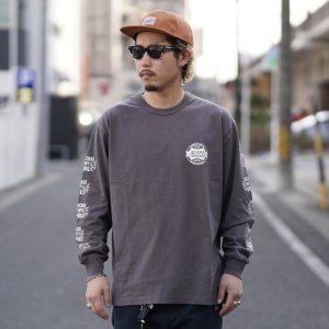 画像1: BLUCO (ブルコ) | PRINT L/S TEE -Oil- 