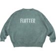 画像2: FLUTTER (フラッター) | Pigment Dye B/S OG logo Sweat  (2)