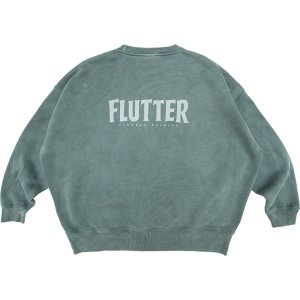 画像2: FLUTTER (フラッター) | Pigment Dye B/S OG logo Sweat 