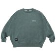 画像1: FLUTTER (フラッター) | Pigment Dye B/S OG logo Sweat  (1)