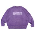 画像2: FLUTTER (フラッター) | Pigment Dye B/S OG logo Sweat  (2)