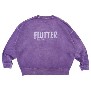 画像2: FLUTTER (フラッター) | Pigment Dye B/S OG logo Sweat 