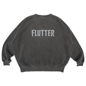 画像2: FLUTTER (フラッター) | Pigment Dye B/S OG logo Sweat 