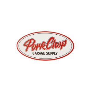 画像: PORKCHOP GARAGE SUPPLY (ポークチョップガレージサプライ) PORKCHOP OVAL STICKER / SMALL 