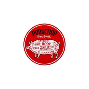 画像: PORKCHOP GARAGE SUPPLY (ポークチョップガレージサプライ) PORKCHOP CIRCLE STICKER 