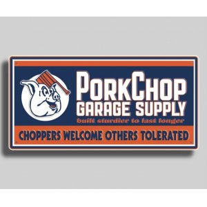 画像: PORKCHOP GARAGE SUPPLY | METAL SIGN 