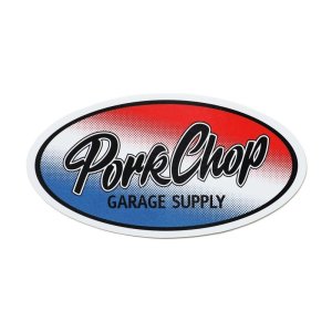 画像: PORKCHOP GARAGE SUPPLY | OVAL TRICOLOR STICKER 