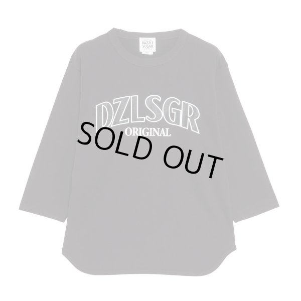 画像1: DAZZLESUGAR (ダズルシュガー) 3/4sleeve baseball tee  (1)