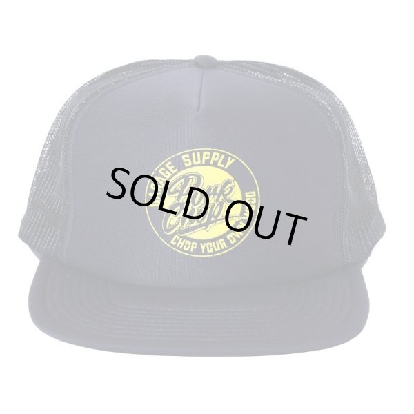 画像1: PORKCHOP GARAGE SUPPLY | STENCIL CS MESH CAP  (1)