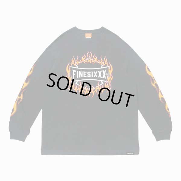 画像1: FINESIXXX (ファインシックス) | FINE FLAMES GRAPHIC LS  (1)