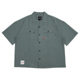 画像: FLUTTER (フラッター) | T/C Open Collar S/S Work Shirts 