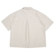 画像2: FLUTTER (フラッター) | T/C Open Collar S/S Work Shirts  (2)