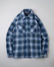 画像1: BLUCO (ブルコ) | OMBLE CHECK FLANNEL SHIRTS  (1)