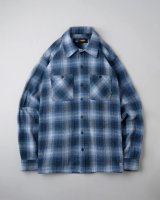 画像: BLUCO (ブルコ) | OMBLE CHECK FLANNEL SHIRTS 