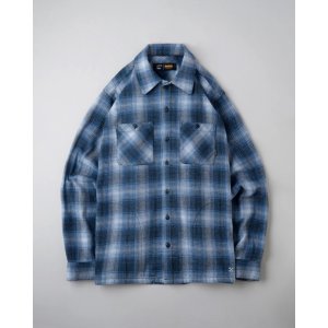 画像: BLUCO (ブルコ) | OMBLE CHECK FLANNEL SHIRTS 