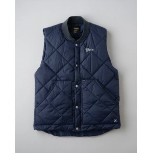 画像: BLUCO (ブルコ) | RIB COLLAR QUILTING VEST 