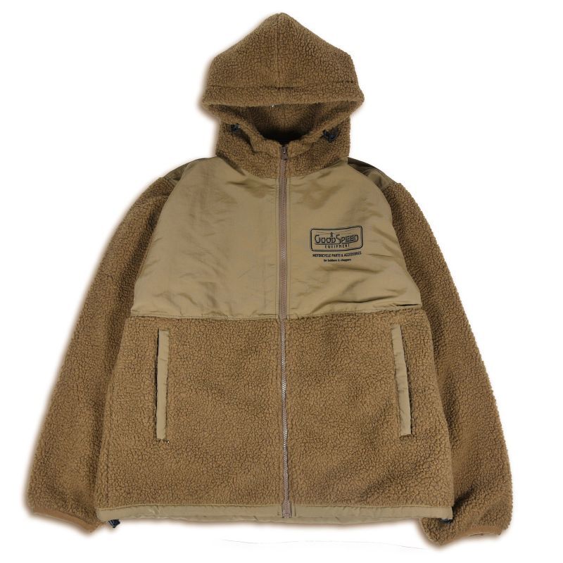 画像1: GOODSPEED equipment FREECE FULL ZIP PARKA  (1)