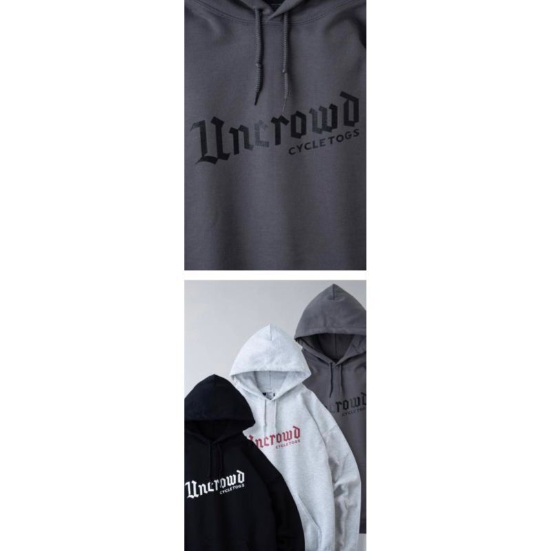 UNCROWD (アンクラウド) | LOGO HOODIE UC-821-022 [BLACK] | 通販