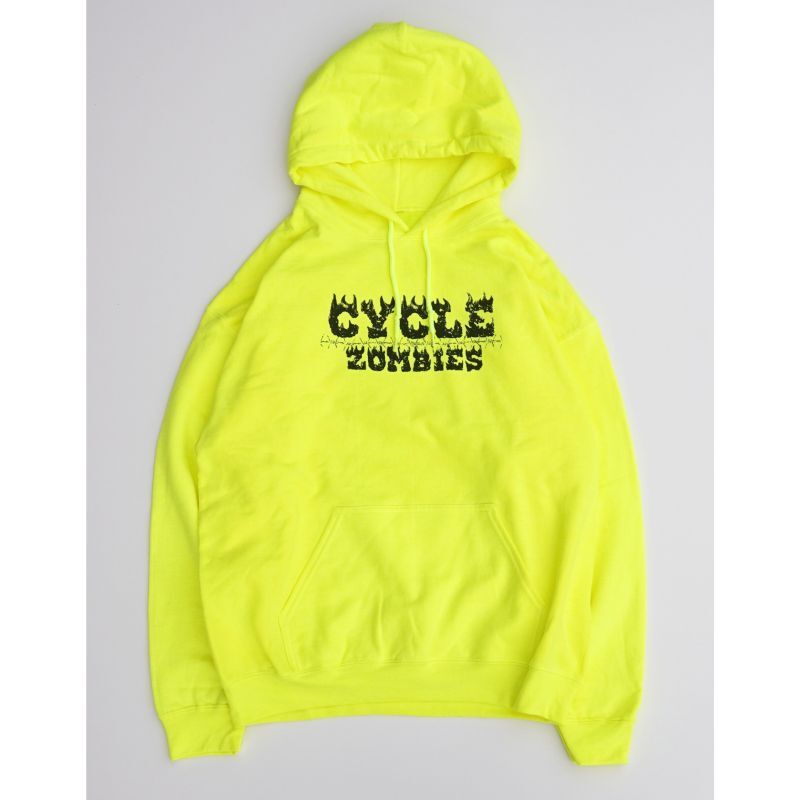 画像1: Cycle Zombies (サイクルゾンビーズ) 60WGT HOODED SWEATSHIRT  (1)