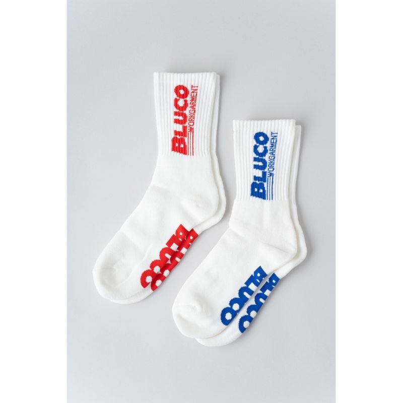 画像1: BLUCO (ブルコ) | 2-PAC SOX -Logo-  (1)