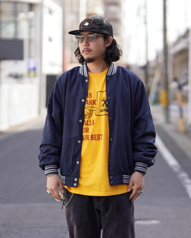 BLUCO (ブルコ) | STADIUM JACKET [NAVY] | 通販