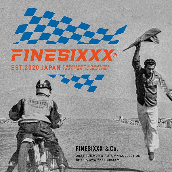 FINESIXXX (ファインシックス) | FINE-FLAG GRAPHIC CREW NECK