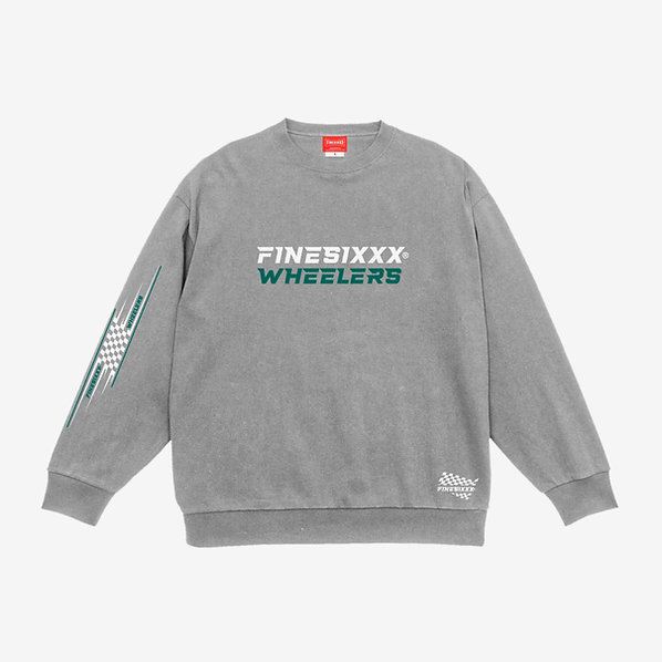 画像2: FINESIXXX (ファインシックス) | FINE-FLAG GRAPHIC CREW NECK SWEAT  (2)