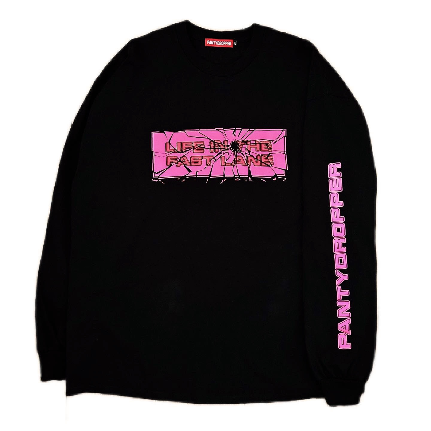 PANTYDROPPER | L/S TEE【Life in the fast lane】[BLACK] | 通販