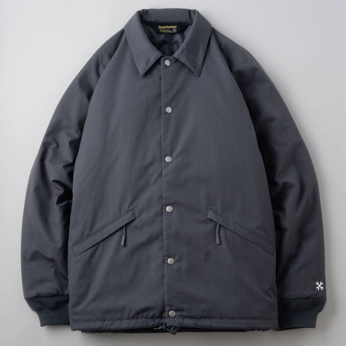 BLUCO (ブルコ) | QUILTING COACH JACKET 1351 [CHARCOAL] | 通販