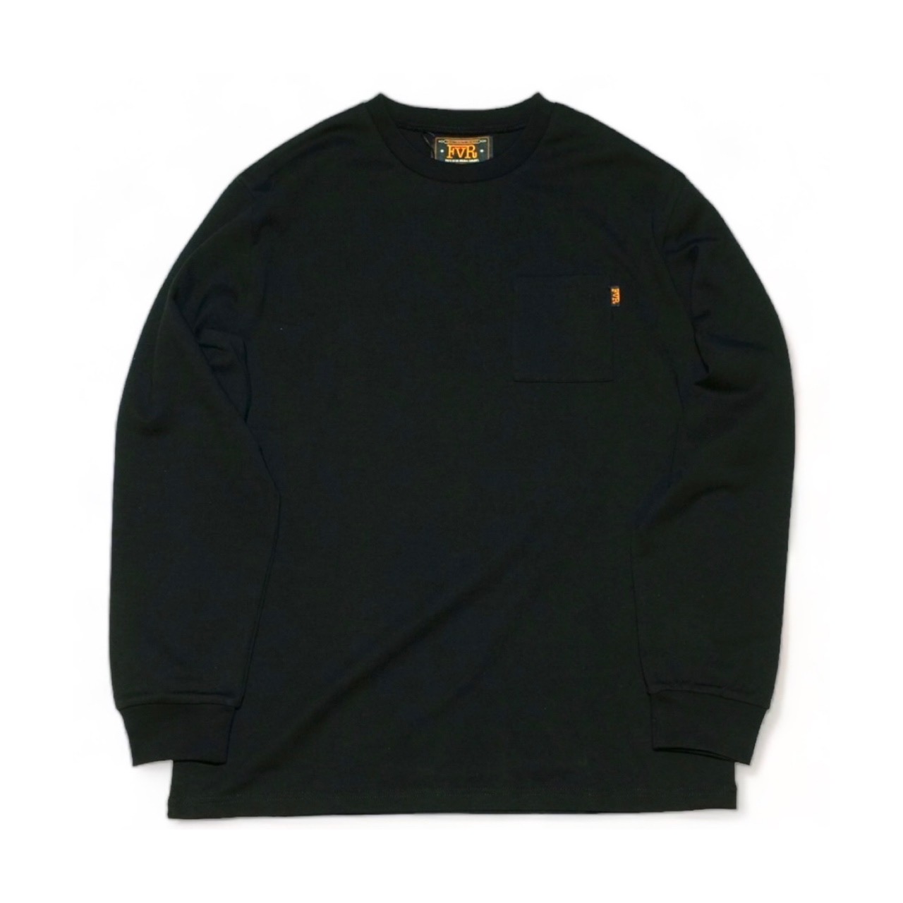 THE FEVER INC | HEAVY WEIGHT LONG SLEEVE POCKET T [BLACK] | 通販