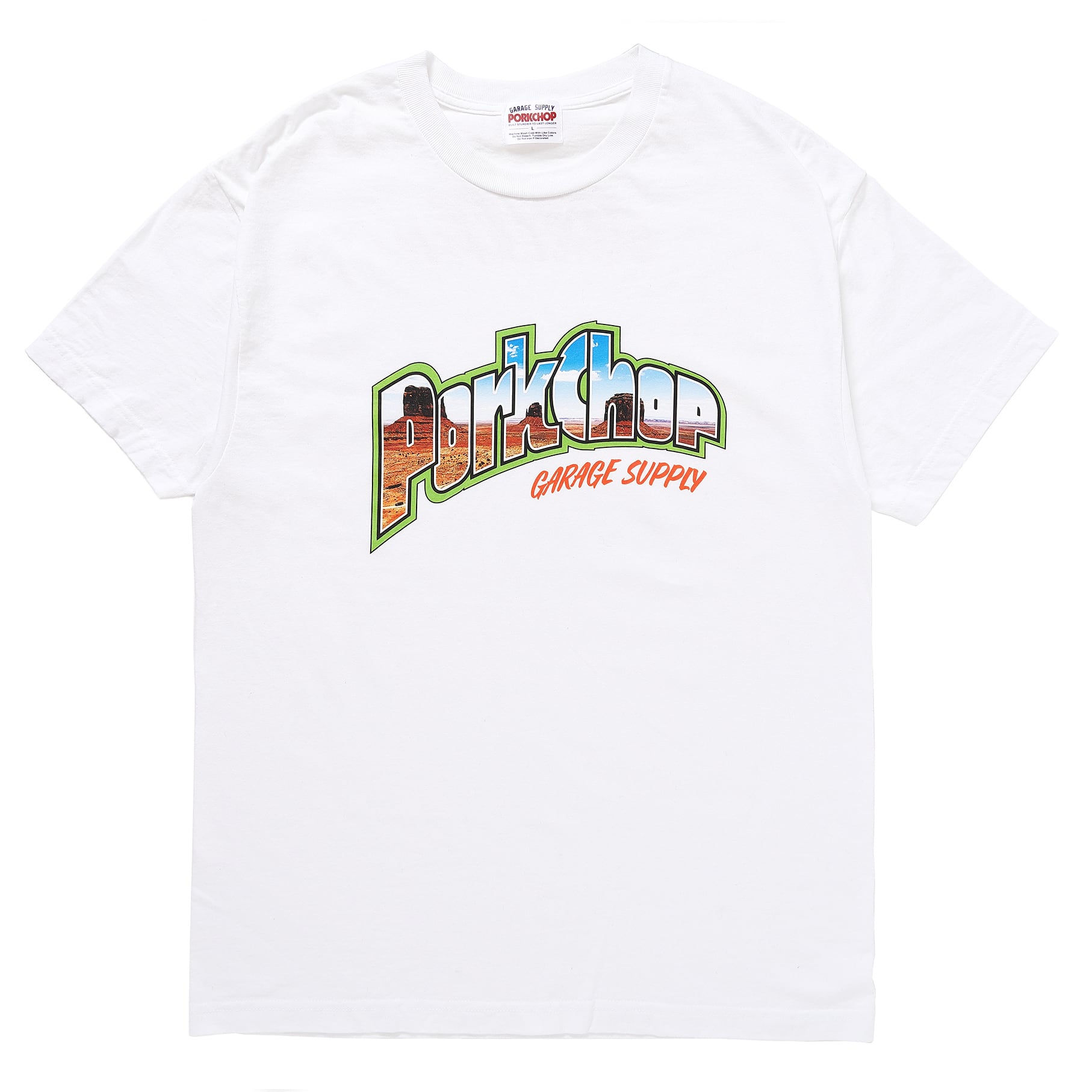 画像1: PORKCHOP GARAGE SUPPLY | MV LOGO TEE  (1)