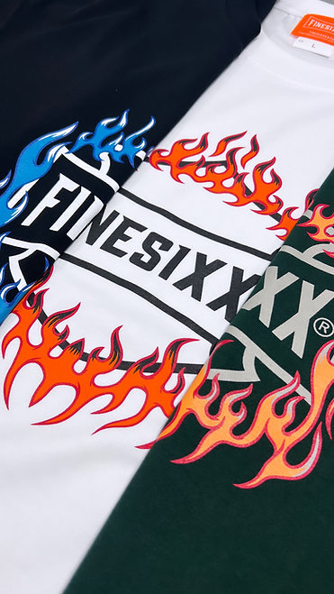 画像: FINESIXXX (ファインシックス) | FINE FLAMES GRAPHIC TEE 