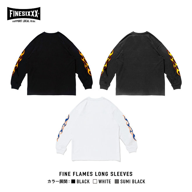 画像: FINESIXXX (ファインシックス) | FINE FLAMES GRAPHIC LS 