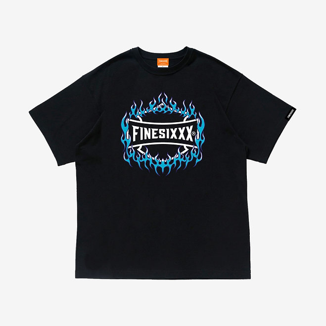 画像1: FINESIXXX (ファインシックス) | FINE FLAMES GRAPHIC TEE  (1)