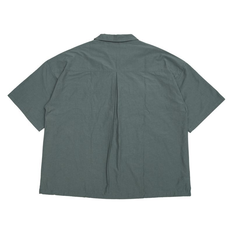 画像2: FLUTTER (フラッター) | T/C Open Collar S/S Work Shirts  (2)